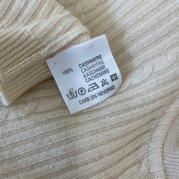 HARRODS KNIGHTBRIDGE CASHMERE SWEATER - Picture 8 of 9